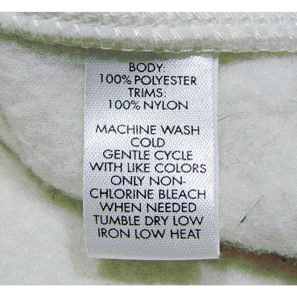 Calvin Klein 1/4 Zip Fleece & Nylon Trim Jacket Coat Pullover Ivory Gray Sz XL - Picture 10 of 11